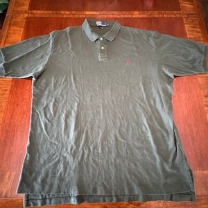 Polo Ralph Lauren Polo Shirt XL Green Red Pony Classic Fit Cotton